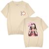 Cross-border novo Ghost Blade Sun Man série periférica comércio exterior moda casual homens e mulheres Verão manga curta t-shirt