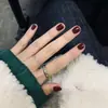 Unhas Usáveis Prontas para o Ano Novo, Adesivos de Unhas Postiças Removíveis, Peças de Unha com Arte de Unha Estilo Curto de Alta Qualidade, Atacado do Fabricante
