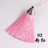 Gorro Boca de Pez Borla Nudo Chino Capucha con Borla Borla Borla Borla Borla Colgante para Bolso Peine de Borla DIY Borla
