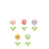 Nuevos adornos accesorios para coche de girasol coche lindo cabeza temblorosa decoraciones consola central coche pequeños adornos columpio