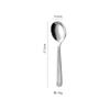 Cuchara Redonda Columna Romana Acero Inoxidable 304 Cuchara Retro Lujo Accesible Cuchara Doméstica Cuchara Cuchara de Postre de Alto Valor