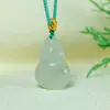 Jade Esmeralda de Tianshan de Xinjiang Fu Lu Shuang Quan Colgante Jade Puro Natural Tallado Calabaza de Jade Colgante de Jade Hombres Mujeres Parejas Más Vendido