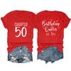 Amazon eBayCamiseta cumpleaños Reina est 1974 capítulo 50 Moda Manga Corta