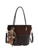 Nuevos Dijes para Bolsos Mini Simples Sensación de Alta Gama Bolsos de Tote Perezosos para Vacaciones para Mujeres Otoño Invierno Bolsos de Mano Retro