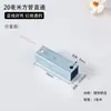 Conector en T de Tubo de Hierro Galvanizado Junta de Tubo Cuadrado para Escalera Accesorios Planos sin Soldadura Esquina en T Leede Zhuj