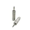 Enchufe de micrófono hembra de 3.5 revolución 6.5 niquelado conector pequeño a grande para micrófono de auriculares de piano cabeza de micrófono enchufe de audio