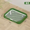 Inodoro para Perros Pequeños Desechable y Extraíble Anti-Paso Cuenca de Orina para Perros Pequeños Cubeta para Excrementos de Perro Anti-Salpicaduras Venta Directa de Fábrica
