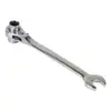 Llave de carraca de cola puntiaguda, dado de liberación rápida, carraca de doble cabeza, llave de andamio, llave de carpintero, multifuncional de doble uso 19