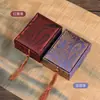 [Caja de borlas de anacardo] Caja de regalo de cuentas de alta calidad Caja de brocado Colección general de cáñamo Caja para pulseras fábrica