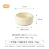 Tigela para Pet Borda Rolante Cor Sólida Transfronteiriça Tigela de Cerâmica para Gato Tigela para Cachorro Tigela Anti-Tombamento para Comida de Gato Tigela para Água Protetora de Pescoço Atacado