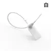 Fivela Descartável Anti-Falsificação para Roupa, Fivela Anti-Ajuste para Sapato, Cinto de Amarração Multiuso, Fivela Anti-Roubo, Etiqueta de Identificação, Fivela Anti-Violação