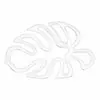 Fijador de soporte para plantas para prevenir el colapso de la planta, fijador transparente para tallo de flor, soporte para maceta de flores artificiales, pinza para planta monstera