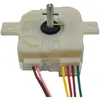 Temporizador universal semi-automático para máquina de lavar, modelo antigo, temporizador de 6 fios, 2 fios, com terminais planos e angulados, acessório para máquina de lavar