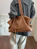 Bolso de Hombro de Cuero Suave Retro para Mujer Textura de Alta Calidad Gran Capacidad Bolso de Hombro Moda Commute Temperamento Versátil Bolso Cruzado
