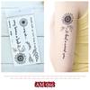 Tengo Gama Completa de Calcomanías de Tatuaje de Flores Sencillas Calcomanías de Tatuaje Impermeables Realistas Fábrica Social de Rosas Venta al por Mayor Calcomanías de Tatuaje Oscuro