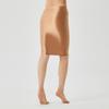 Saia Justa de Cintura Alta Transparente Brilhante Sedosa com Perspectiva Europeia e Americana Tamanho Grande Sexy One-Step Skirt Amazon 7083