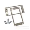Suporte de armação de captador de guitarra elétrica suporte de armação de captador duplo de metal para guitarra elétrica armação de ferro LD