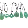 Pingente Buda Maitreya de Jade Dourado Dongling Jade Fio de Ouro Fivela de Segurança de Jade Nuvens Auspiciosas Fecho Corrente para Suéter Unissex Venda por Atacado