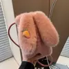 Bolso de felpa transfronterizo para mujer, nueva colección otoño 2026, diseño moderno y único, bolso cruzado popular, bolso para teléfono estilo coreano