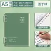 Cuaderno de Hojas Sueltas CompletoCuaderno de Hojas Sueltas A5, B5, Pp, Mate, Rayas Diagonales Cuaderno de Diario de Hojas Sueltas