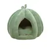 Nido para Gatos Redondo Calabaza Universal Cuatro Estaciones Suministros para Mascotas Cerrado Espesado Casa para Perros Casa para Gatos Venta al por Mayor para Perros Pequeños y Medianos
