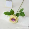 Simulación Rosa Sencilla de Franela Rosa Pared de Flores Cascada Decoración para el Hogar Boda Día de San Valentín Flor de Simulación Flor Falsa