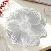 Mantel Individual Antideslizante Floral de Venta Caliente Transfronterizo con Estampado Dorado Creativo, Pad de PVC Aislante al Calor, Lujo de Gama Alta, Impermeable y Resistente al Aceite