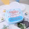 Série de empilhamento de desenhos animados bolsa de armazenamento de algodão sanitário bolsa de armazenamento de itens pequenos cosméticos portáteis para meninas fofas