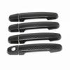Adequado para Toyota Corolla Yaris Vios para deslumbrar a maçaneta da porta com padrão de fibra de carbono da alça do Cupido Corolla