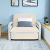 Sofá cama de doble uso, sofá cama plegable para salas de estar pequeñas, sofá cama multifuncional extensible y lavable, todo en uno de doble uso