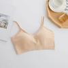 Hermoso Top de Tubo Trasero Íntimos Chaleco Suspbottomer Sexy para Fondo Envoltura de Pecho para Mujer Color Puro con Almohadillas para el Pecho para Ropa Exterior e Interior Sujetador