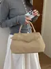 Bolso tote texturizado transfronterizo para el día a día 2026 nuevo vintage simple de mano moderno versátil de gran capacidad para mujer