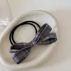 Ligas para el Cabello Minimalistas de Lazo Coreanas y Japonesas, Bandas Retorcidas de Estilo Suave, Sujetadores de Cola de Caballo, Accesorios Elásticos para el Cabello Coreanos