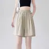 Pantalones Cortos de Maternidad Jingqi para Verano 2026, Nuevo Estilo Delgado de Cinco Puntos para Mujer, Ropa de Embarazo que No Restringe el Vientre