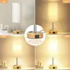 Lámpara de noche más vendida en Amazon transfronteriza con veta de madera, atenuación táctil de tres niveles, lámpara de mesa con cubierta de tela, lámpara de mesa decorativa estándar de EE. UU.