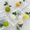 Nova Flor Artificial Haste Única Bola de Dente-de-leão Flor Falsa Decoração Floral de Casamento Ornamento de Interior Adereço de Fotografia Flor
