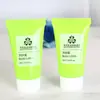 Fabricantes al por mayor impresión offset tapa de rosca manguera manguera botella rosca de plástico limpiador facial envases de cosméticos crema de manos