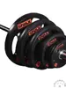 Discos de Mancuernas de PU con Tres Agujeros, Discos de Mancuernas de Goma de Colores, Discos de Peso para Barra con Agujero Grande, Accesorios de Fitness