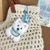 Nuevo Cachorro West Highland Muñeco de Peluche Creativo Colgante Lindo Lindo Lindo Cachorro Llavero para Bolso Colgante Regalo