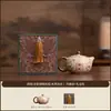 Bule de Chá Jun Ware Dunhuang com Videira de Lótus para Uso Doméstico Cerâmica Xi Shi Bule Único Conjunto de Chá com Duas Xícaras Presente de Alta Qualidade
