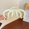 Pinza de garra grande versátil coreana para cabello grueso, pinza de tiburón para mujer, pasador elegante y moderno para recogidos