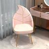 Silla de Maquillaje de Lujo Ligero para Celebridades de Internet para Uso en Casa, Silla Perezosa con Respaldo de Almacenamiento para Dormitorio, Taburete de Tocador, Taburete de Almacenamiento para Manicura