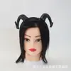 Diadema de Cuernos de Diablo Vaca Oveja Oscura Halloween Transfronteriza Foto Divertida Cos Diadema Accesorios para el Cabello Cosplay