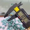 Magnesita, Orquídea Negra, Turquesa, Accesorios Antiguos de Bricolaje, Pulseras Tejidas a Mano, Collares, Cuentas Budistas, Accesorios de Moda