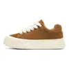 Sapatos Masculinos para Todas as Estações, Sapatos Esportivos e Casuais Masculinos, Tênis de Skate de Couro Tendência para Estudantes com Solado Grosso, Tênis Tendência da Moda Jovem