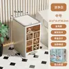 Lixeira com Tampa Acionada por Pedal para Banheiro, Vaso Sanitário, Espaço Estreito, Uso Doméstico, com Tampa, Grande Capacidade, Cesta para Papel Toalha para Espaço Estreito