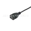 Cabo de Dados Usb2.0 A/M para Usb2.0 A/F com Interruptor Cabo de Transmissão de Dados Usb2.0 Macho para Fêmea