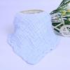 Toalha de Banho para Bebê Zhifeng Nova de Gaze Lavada Lisa Seis Camadas Macia e Absorvente Toalha Quadrada Macia e Absorvente Amiga da Pele Atacado