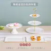 Soporte de Exhibición para Mesa de Postres de Boda Decoraciones Bandeja de Bocadillos para el Té de la Tarde Soporte para Pastel de Cumpleaños Set de Buffet Mesa de Exhibición para la Hora del Té