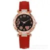 Reloj de mujer más vendido transfronterizo, moderno y versátil, con esfera de fuegos artificiales en forma de corazón, acabado mate, popular reloj de cuarzo para mujer de comercio exterior, disponible para dropshipping